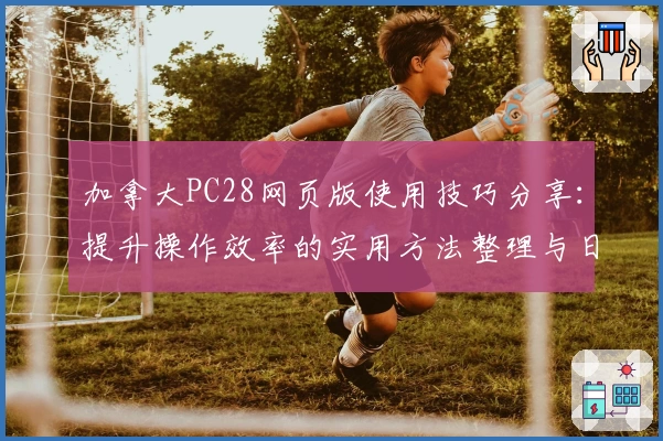 加拿大PC28网页版使用技巧分享：提升操作效率的实用方法整理与日常场景解析